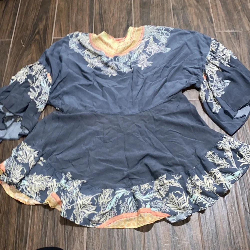 Free People boho flowy blouse
